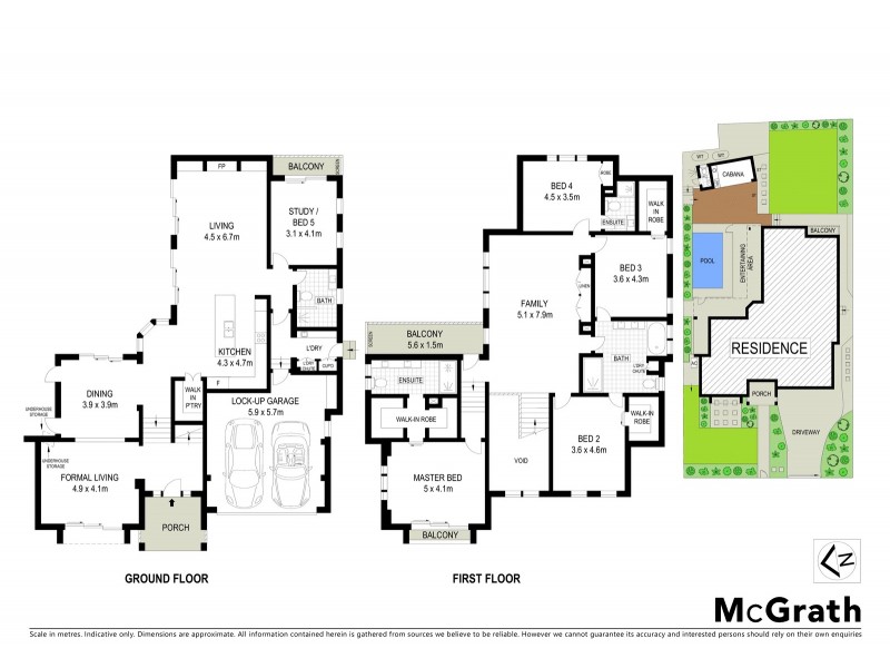 8 Rocher Avenue, Hunters Hill NSW 2110 Floorplan