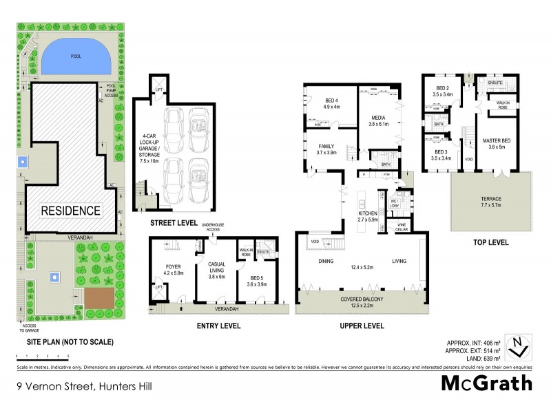 9 Vernon Street, Hunters Hill NSW 2110 Floorplan