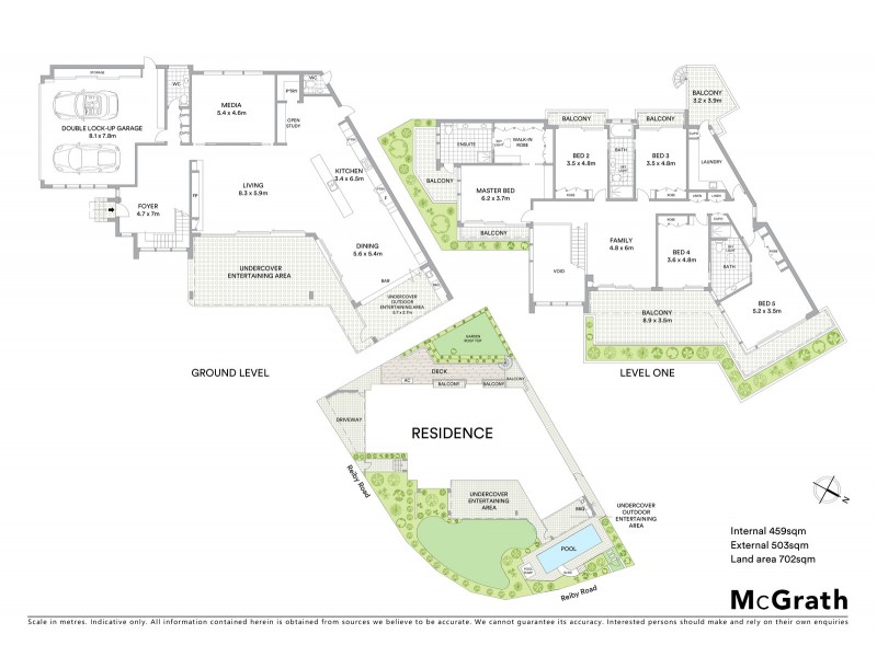 12 Reiby Road, Hunters Hill NSW 2110 Floorplan