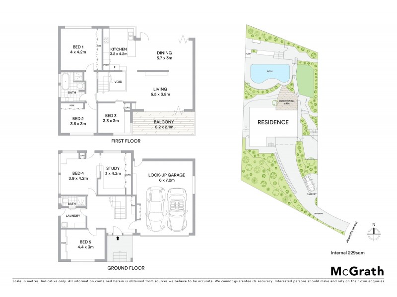44 Jeanette Street, East Ryde NSW 2113 Floorplan