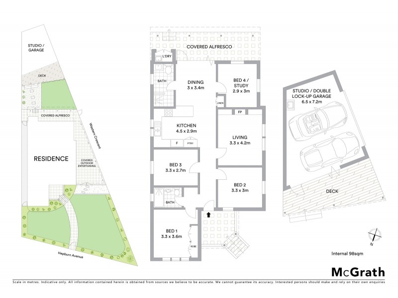 32 Hepburn Avenue, Gladesville NSW 2111 Floorplan