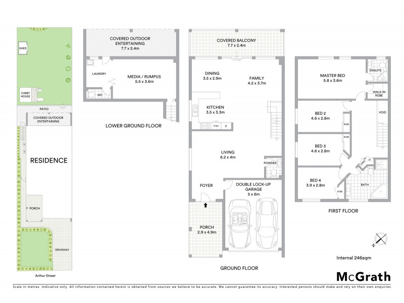 19A Arthur Street, Ryde NSW 2112 Floorplan