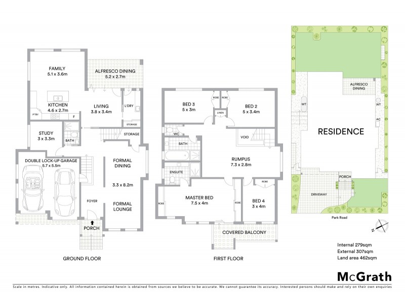 97 Park Road, Hunters Hill NSW 2110 Floorplan