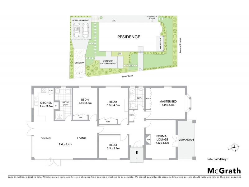 2 Bernard Avenue, Gladesville NSW 2111 Floorplan