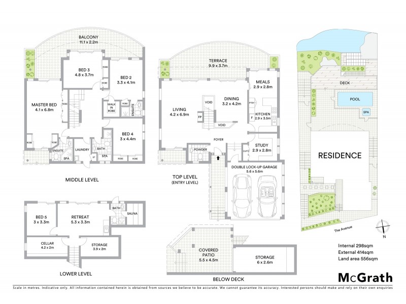 16 The Avenue, Linley Point NSW 2066 Floorplan