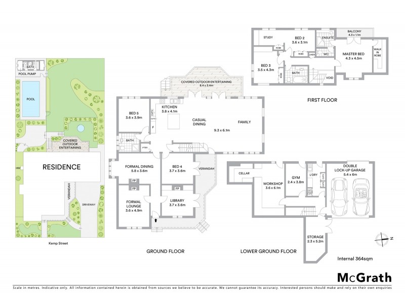 13 Kemp Street, Tennyson Point NSW 2111 Floorplan