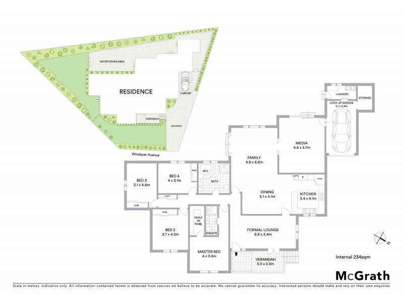 16 Windeyer Avenue, Gladesville NSW 2111 Floorplan