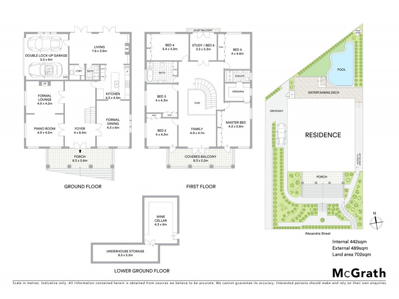 26A Alexandra Street, Hunters Hill NSW 2110 Floorplan