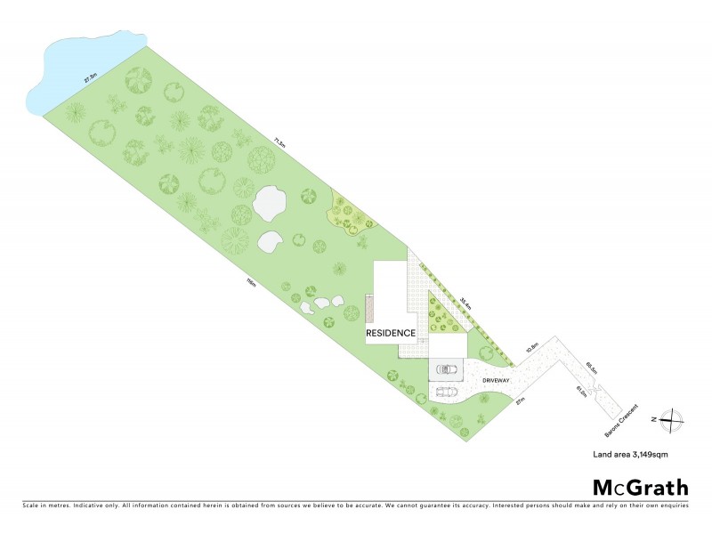 34 Barons Crescent, Hunters Hill NSW 2110 Floorplan