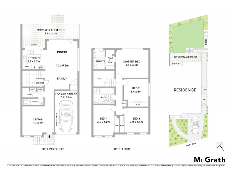 50 Melba Drive, East Ryde NSW 2113 Floorplan