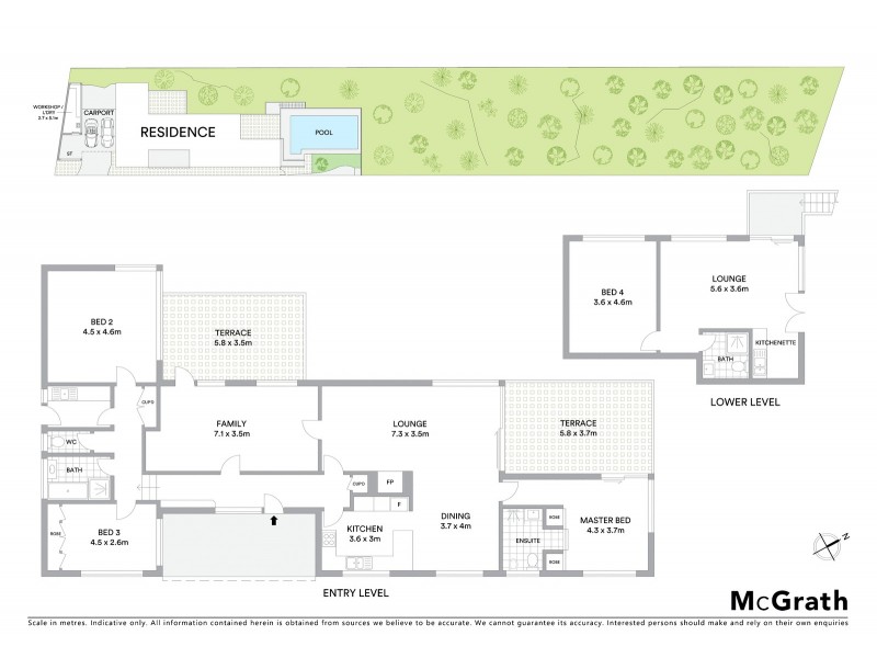 32a Barons Crescent, Hunters Hill NSW 2110 Floorplan