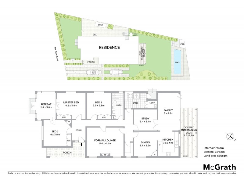 50 The Point Road, Hunters Hill NSW 2110 Floorplan