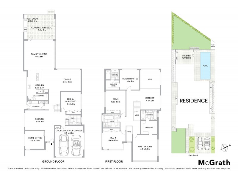 88 Park Road, Hunters Hill NSW 2110 Floorplan