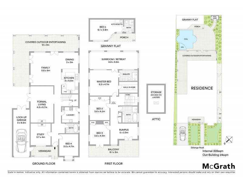 52 Delange Road, Putney NSW 2112 Floorplan