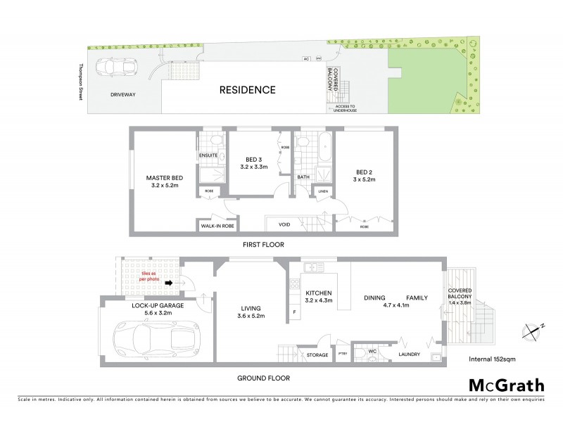 36 Thompson Street, Gladesville NSW 2111 Floorplan
