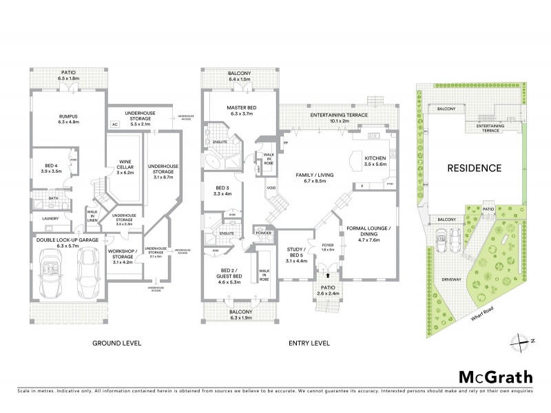63 Wharf Road, Gladesville NSW 2111 Floorplan