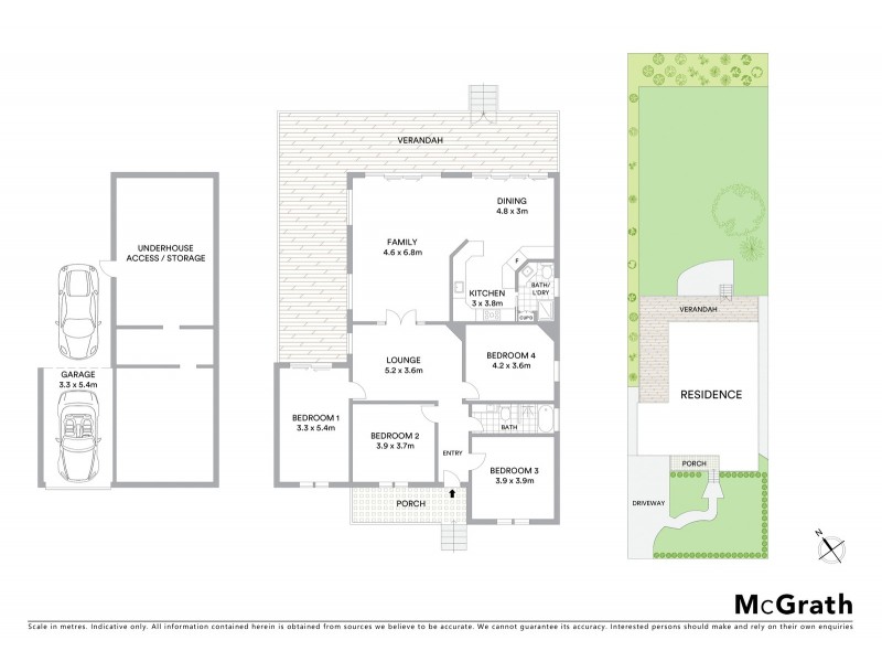 17 Milling Street, Hunters Hill NSW 2110 Floorplan