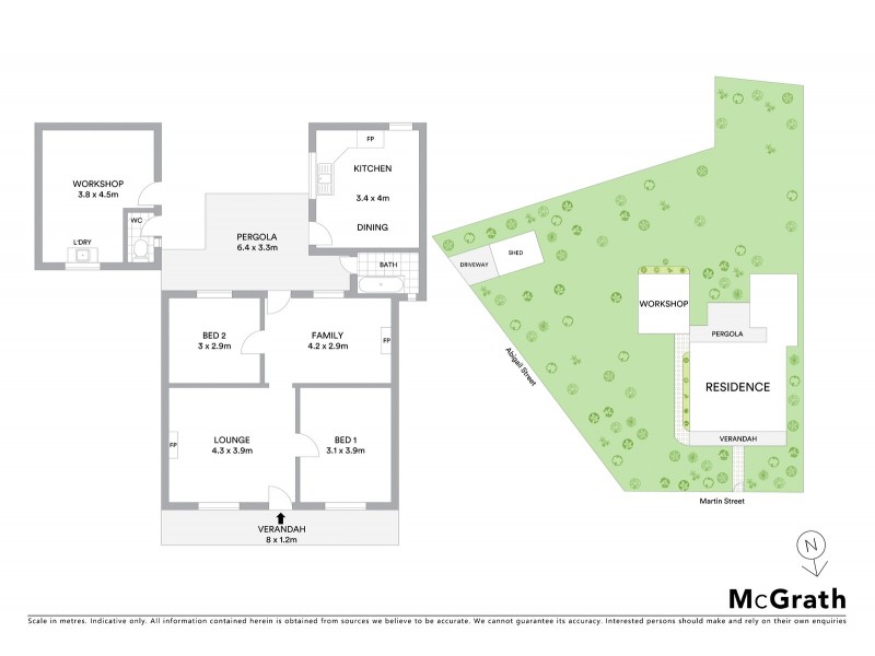 13 Martin Street, Hunters Hill NSW 2110 Floorplan