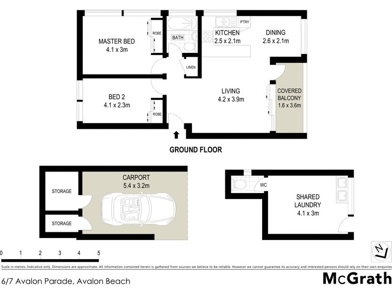 6/7 Avalon Parade, Avalon Beach NSW 2107 Floorplan