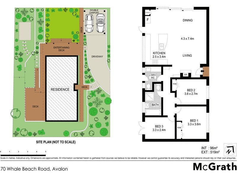 70 Whale Beach Road, Avalon NSW 2107 Floorplan