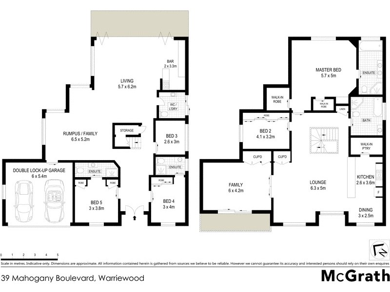 39 Mahogany Boulevard, Warriewood NSW 2102 Floorplan