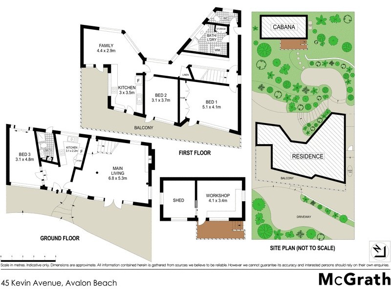 45 Kevin Avenue, Avalon NSW 2107 Floorplan