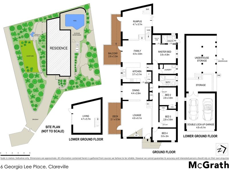 6 Georgia Lee Place, Clareville NSW 2107 Floorplan