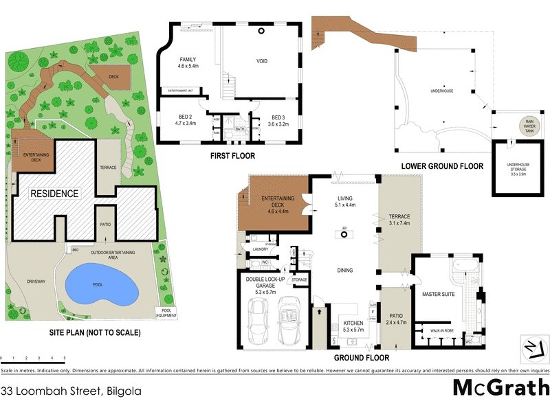 33 Loombah Street, Bilgola NSW 2107 Floorplan