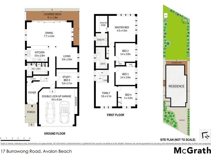 17 Burrawong Road, Avalon Beach NSW 2107 Floorplan