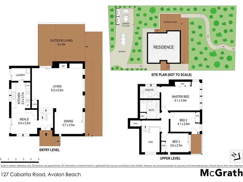127 Cabarita Road, Avalon Beach NSW 2107 Floorplan
