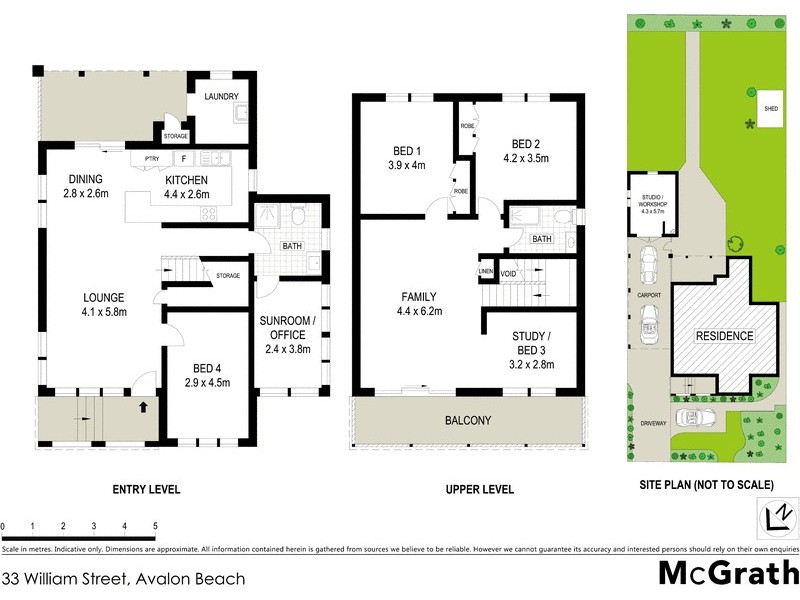 33 William Street, Avalon Beach NSW 2107 Floorplan