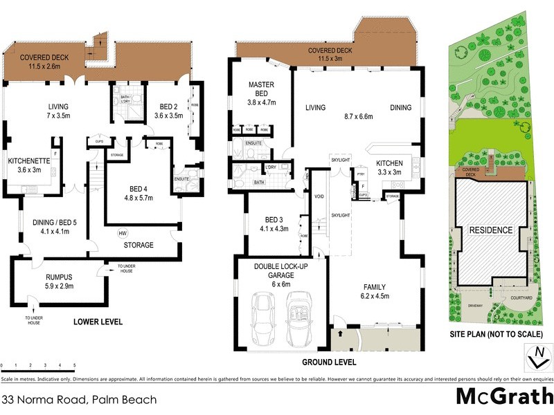 33 Norma Road, Palm Beach NSW 2108 Floorplan