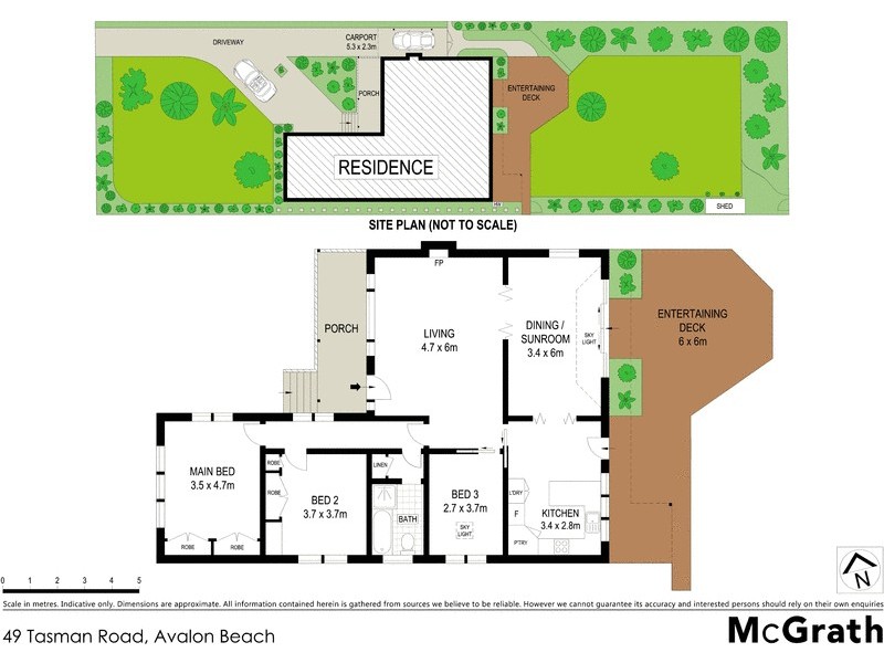 49 Tasman Road, Avalon Beach NSW 2107 Floorplan