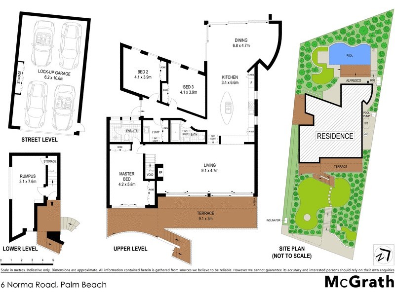 6 Norma Road, Palm Beach NSW 2108 Floorplan