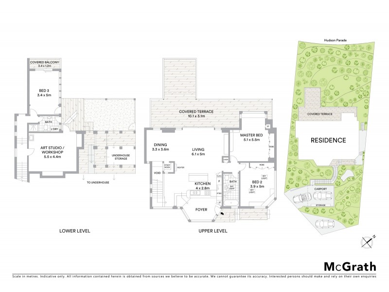 303 Hudson Parade, Avalon Beach NSW 2107 Floorplan