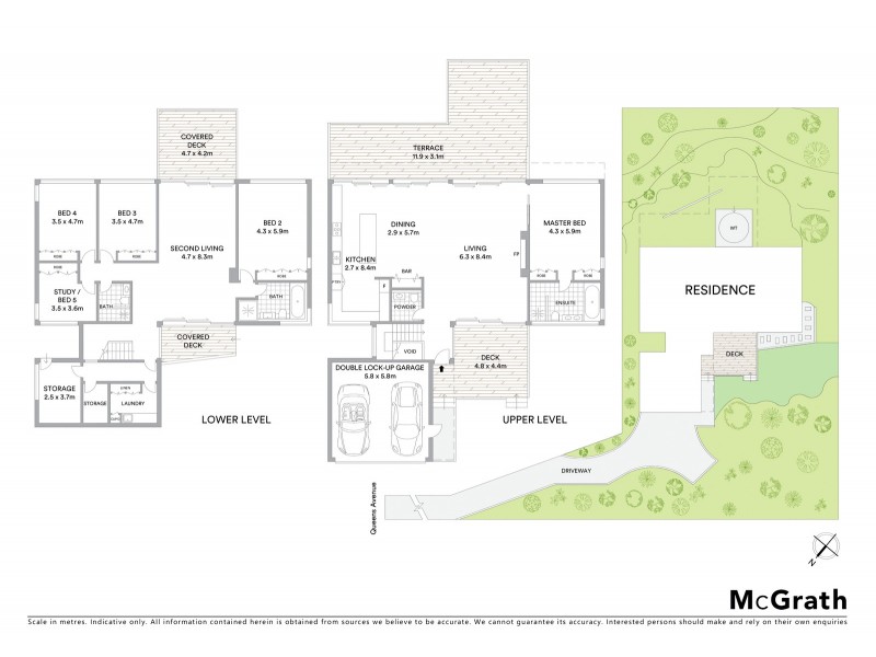 33A Queens Avenue, Avalon Beach NSW 2107 Floorplan