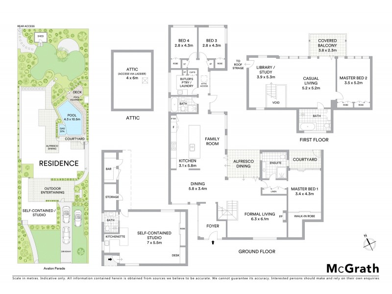 62 Avalon Parade, Avalon Beach NSW 2107 Floorplan