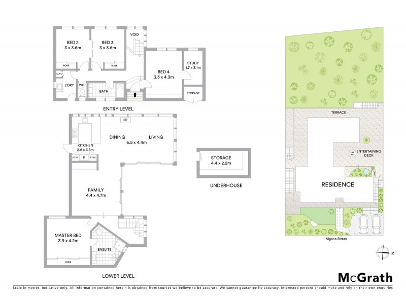 13 Algona Street, Bilgola Plateau NSW 2107 Floorplan