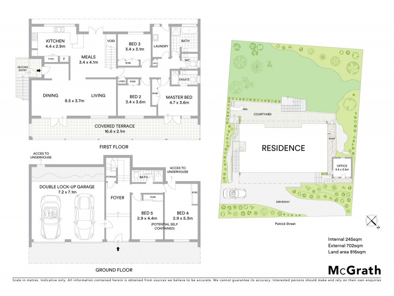 77 Patrick Street, Avalon Beach NSW 2107 Floorplan