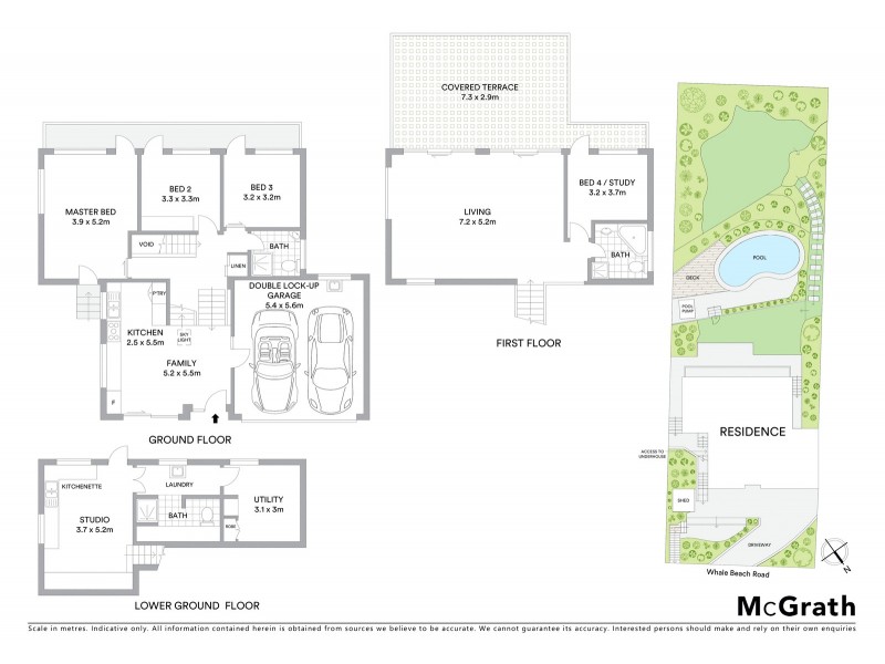 84 Whale Beach Road, Avalon Beach NSW 2107 Floorplan