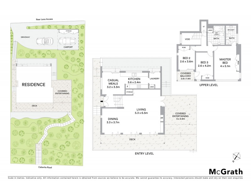 127 Cabarita Road, Avalon Beach NSW 2107 Floorplan