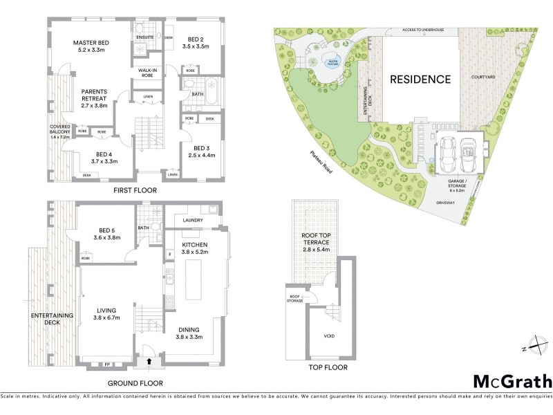 75 Plateau Road, Bilgola Plateau NSW 2107 Floorplan