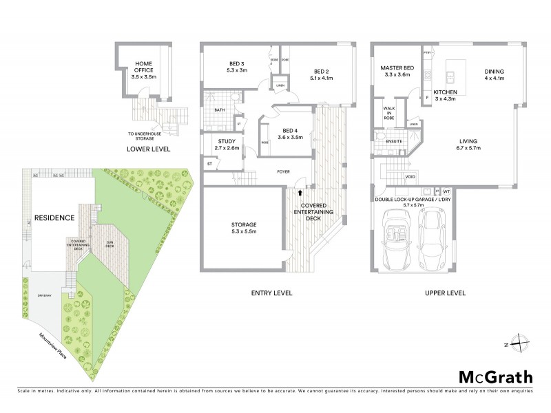 7 Mountview Place, Bilgola Plateau NSW 2107 Floorplan