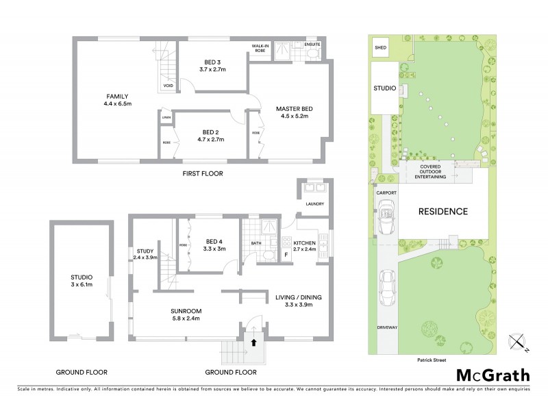 15 Patrick Street, Avalon Beach NSW 2107 Floorplan