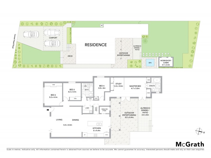 30 Careel Head Road, Avalon Beach NSW 2107 Floorplan