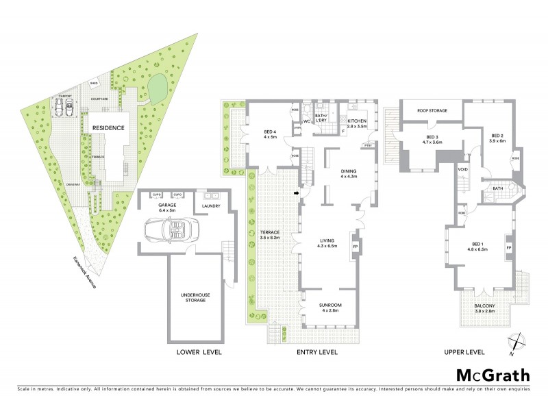 19 Kananook Avenue, Bayview NSW 2104 Floorplan