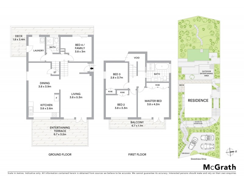 117 Grandview Drive, Newport NSW 2106 Floorplan