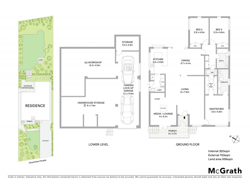 20 Grandview Parade, Mona Vale NSW 2103 Floorplan