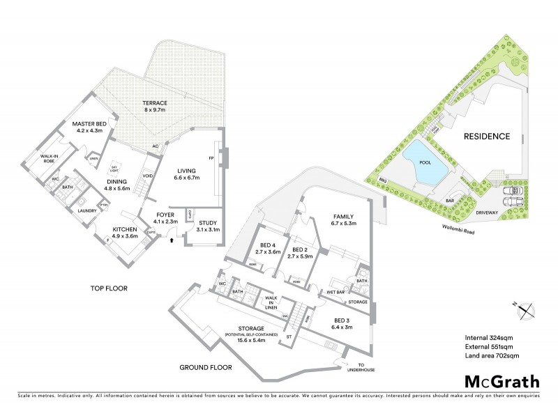 23 Wollombi Road, Bilgola Plateau NSW 2107 Floorplan