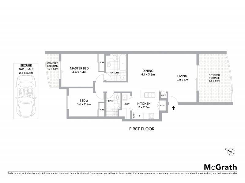 14/17-19 Old Barrenjoey Road, Avalon Beach NSW 2107 Floorplan